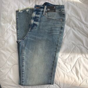 Womens Express Skinny High-Rise Jeans